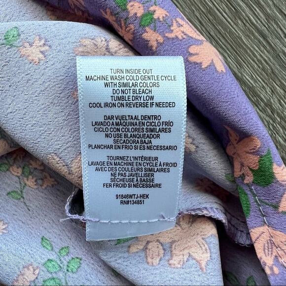 Wayf Floral Long Sleeve Dress - Picture 6 of 6